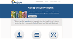 Desktop Screenshot of boonity.de